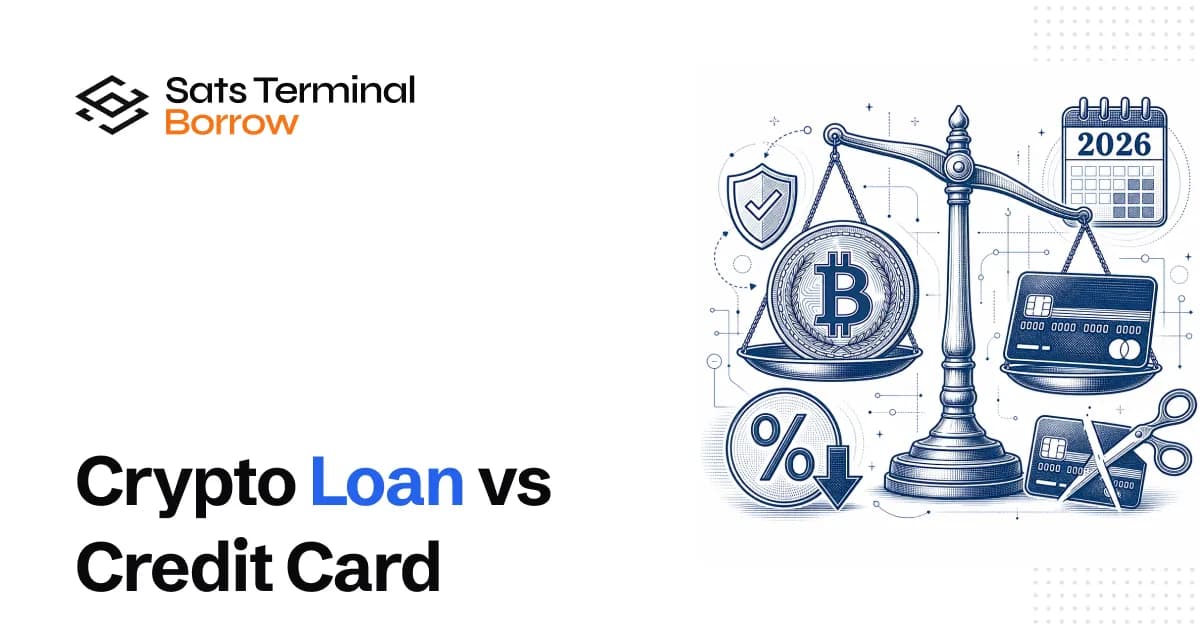 Crypto Loan vs Credit Card: A Smarter Way to Borrow in 2026?